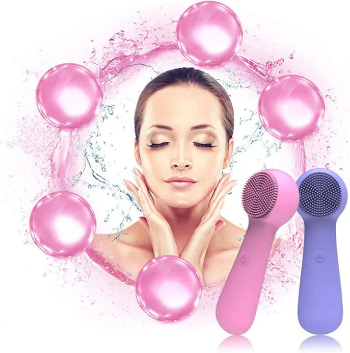 Spazzola Silicone Viso Pulizia Profonda