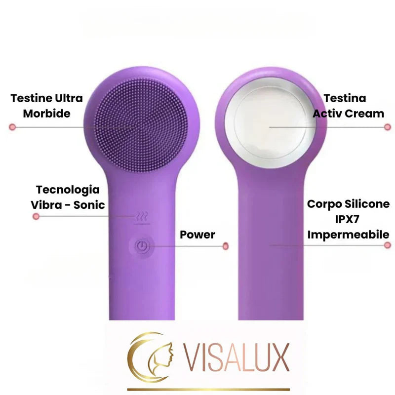 Spazzola Silicone Viso Pulizia Profonda